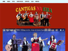 Tablet Screenshot of cantigasnaeira.com